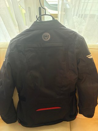 Chaqueta Moto Mujer Negra