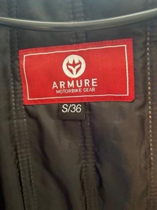 Chaqueta Moto Mujer Negra