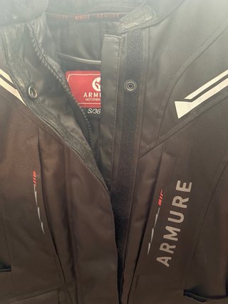 Chaqueta Moto Mujer Negra