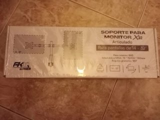Soporte Doble Monitor X32 Articulado