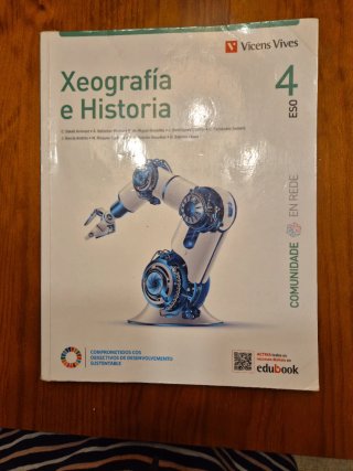 Lote de libros de 4° ESO para el IES Pontepedriña
