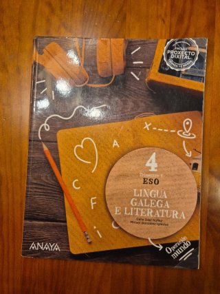 Lote de libros de 4° ESO para el IES Pontepedriña