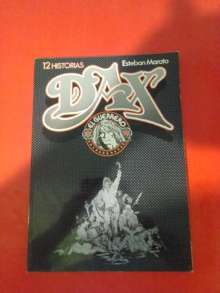 Cómic Dax el guerrero 12 historias Esteban Maroto