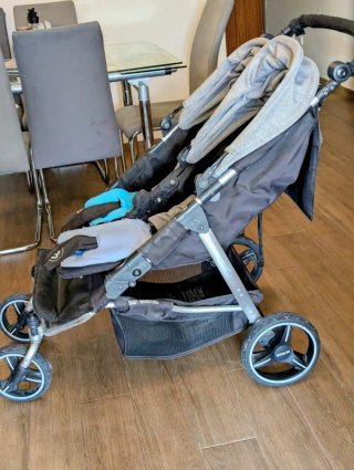 Carrito Gemelar Baby Monsters