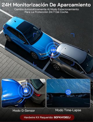 Dashcam WOLFANG 4K WD07