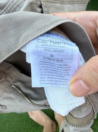 Bermudas Carhartt Beige talla 28