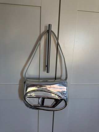 Borsa Diesel argentata