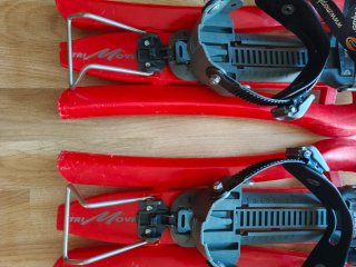 75€entrega en mano.Raquetas de nieve Morpho Trimov