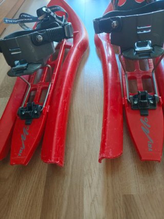 75€entrega en mano.Raquetas de nieve Morpho Trimov