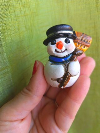 Lotto  decorazioni Natale Babbo Natal Pupazzo Neve