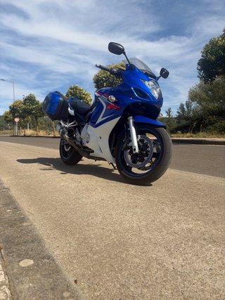 Suzuki GSX650F 2008 Azul/Plata