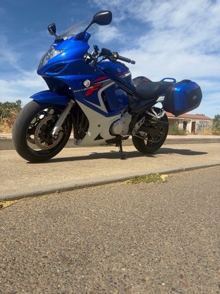 Suzuki GSX650F 2008 Azul/Plata