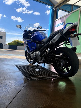 Suzuki GSX650F 2008 Azul/Plata