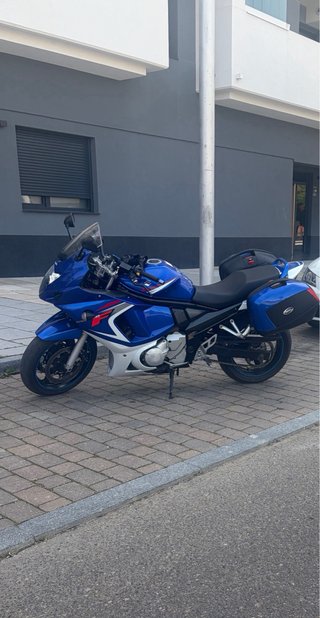 Suzuki GSX650F 2008 Azul/Plata