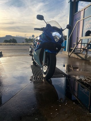 Suzuki GSX650F 2008 Azul/Plata
