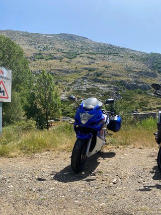 Suzuki GSX650F 2008 Azul/Plata