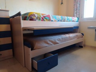Cama nido con cajones