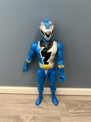 Muñeco Power Ranger Azul con Espada
