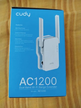 Repetidor WiFi Cudy AC1200 Dual Band