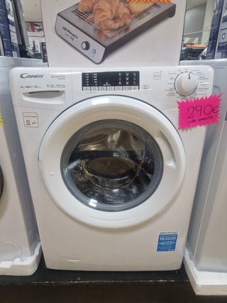 Lavadora Candy Smart 8kg 1600rpm