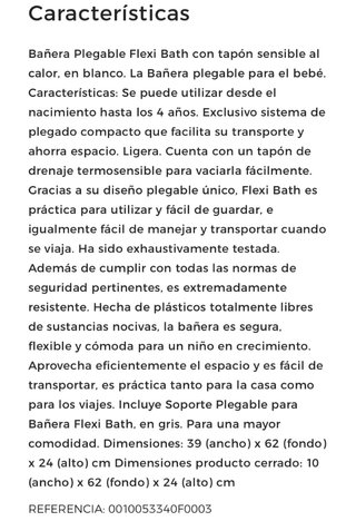 Bañera Plegable Stokke