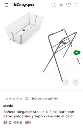 Bañera Plegable Stokke