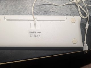 Teclado Gaming Newskill Serike TKL Ivory RGB