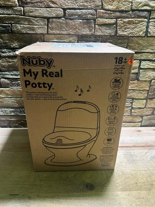 Nuby My Real Potty Orinal infantil con sonido