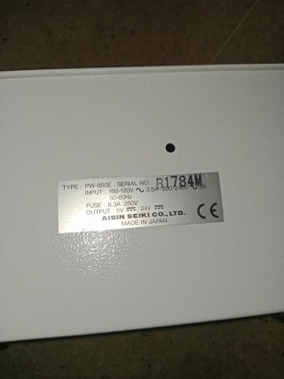 Fuente alimentación industrial AISIN SEIKI PW-850E
