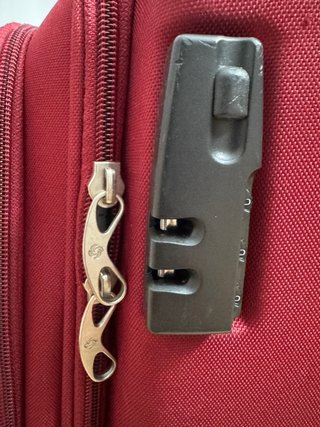 Maleta de cabina Samsonite roja