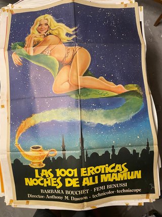 Carteles originales películas años 80/90