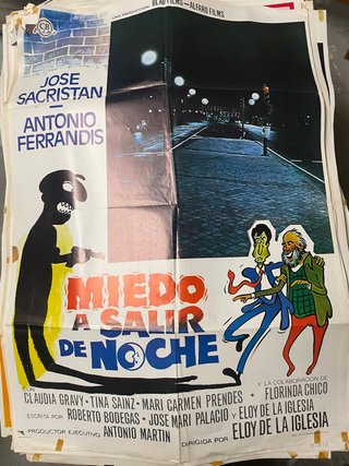 Carteles originales películas años 80/90