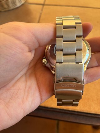 Reloj Seiko Automático Negro y Plateado ‼️ES MOD‼️