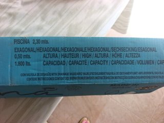 Piscina Desmontable Infantil Hexagonal