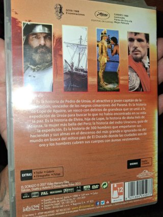 DVD El Dorado - Película de Carlos Saura