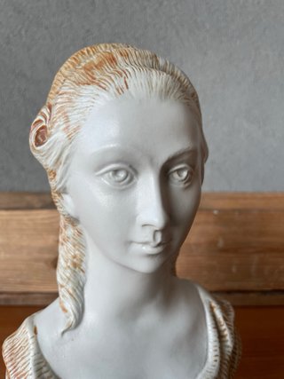 Scultura Busto femminile vintage ceramica CUCCHI