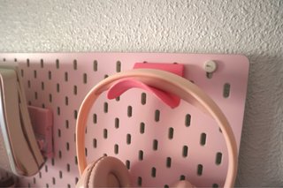 Accesorios Skadis Ikea Rosa