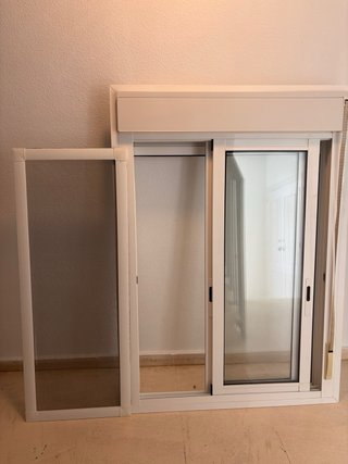 Ventana aluminio blanco Climalit