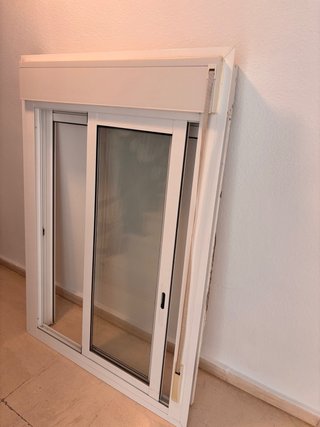Ventana aluminio blanco Climalit