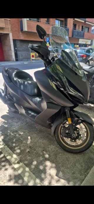 Zontes E125 Maxi Scooter Negro Mate