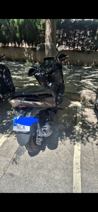 Zontes E125 Maxi Scooter Negro Mate