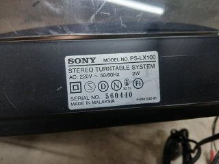 Giradischi Sony PS-LX100