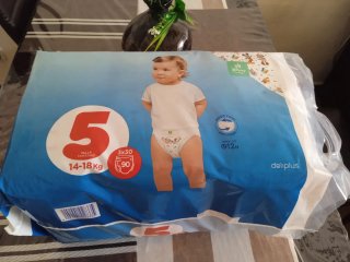 Pañales Talla 5 (14-18 Kg) - 90 Unidades