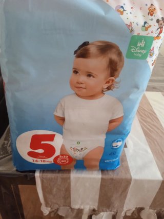 Pañales Talla 5 (14-18 Kg) - 90 Unidades