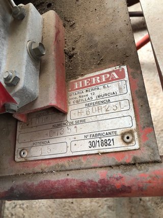 Carretilla fumigadora Herpa 100L Honda