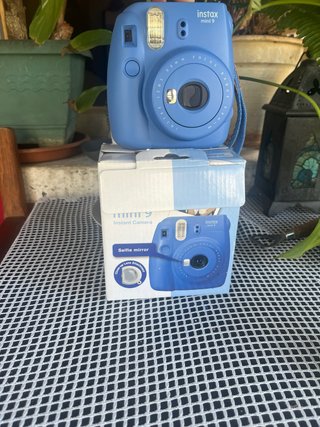 Cámara Instantánea Fujifilm Instax Mini 9 Azul