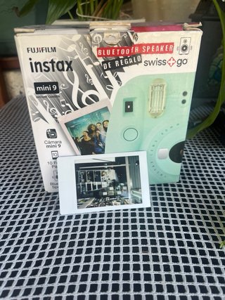 Cámara Instantánea Fujifilm Instax Mini 9 Azul