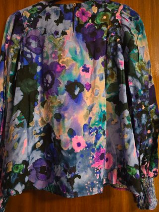 Blusa Desigual floral XS/34