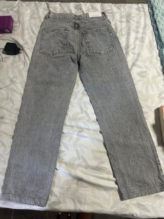 Stradivarius Vaqueros Grises Talla 34