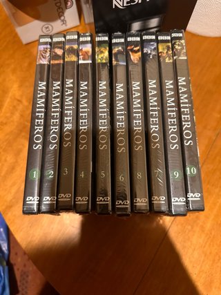 Colección Mamíferos BBC DVD 1-10 Precintados